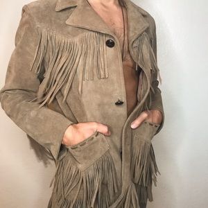 Vintage leather coat